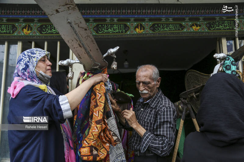 عکس/ آیین سنتی طوق بندان