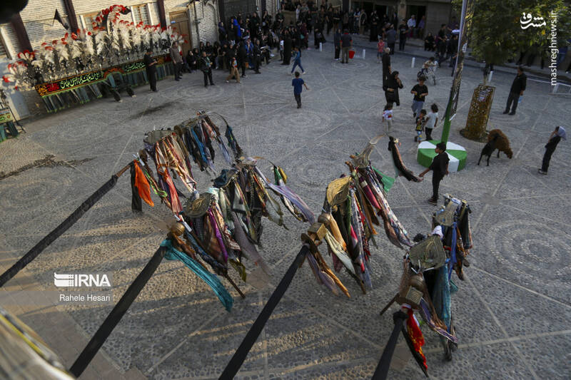 عکس/ آیین سنتی طوق بندان