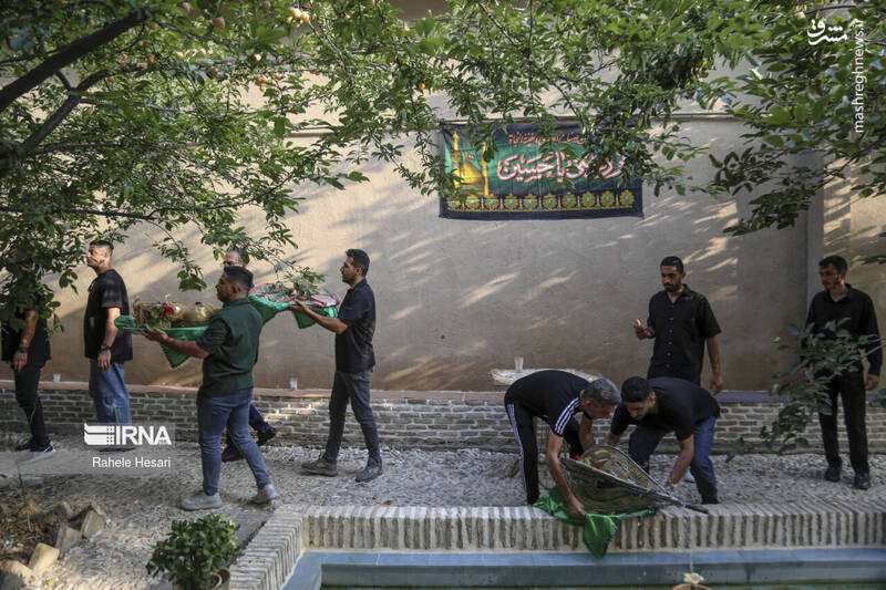 عکس/ آیین سنتی طوق بندان