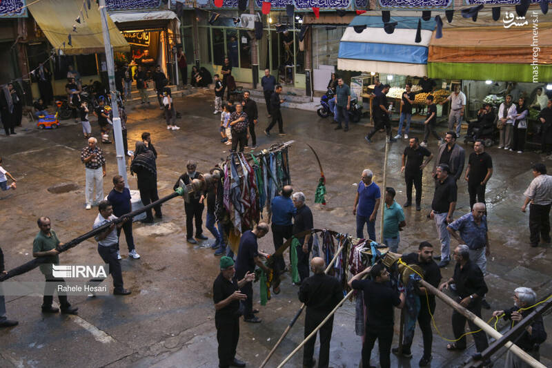 عکس/ آیین سنتی طوق بندان