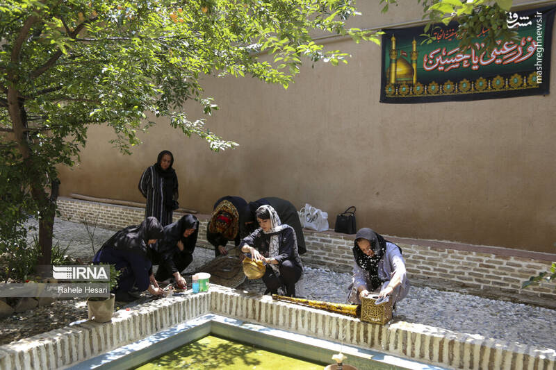 عکس/ آیین سنتی طوق بندان