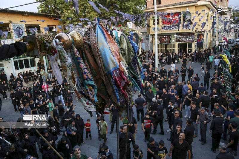 عکس/ آیین سنتی طوق بندان