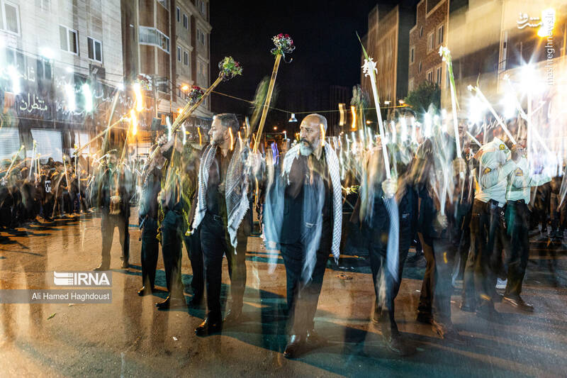 عکس/ شاخسی گویان تبریز