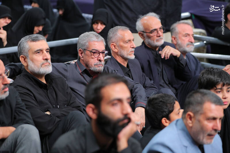 مراسم عزاداری شب تاسوعای حسینی با حضور رهبر انقلاب +عکس و فیلم