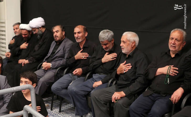 مراسم عزاداری شب تاسوعای حسینی با حضور رهبر انقلاب +عکس و فیلم