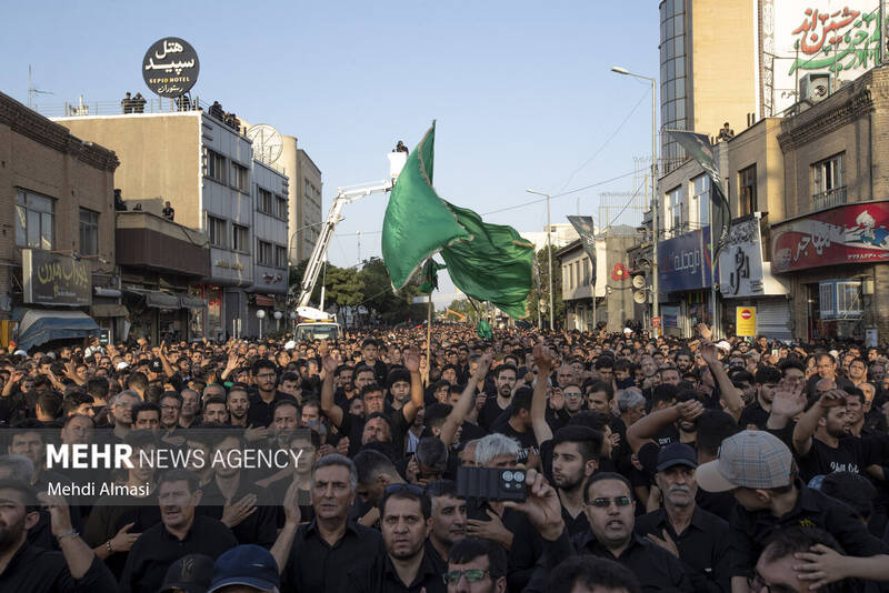 یوم العباس هشتم محرم در زنجان