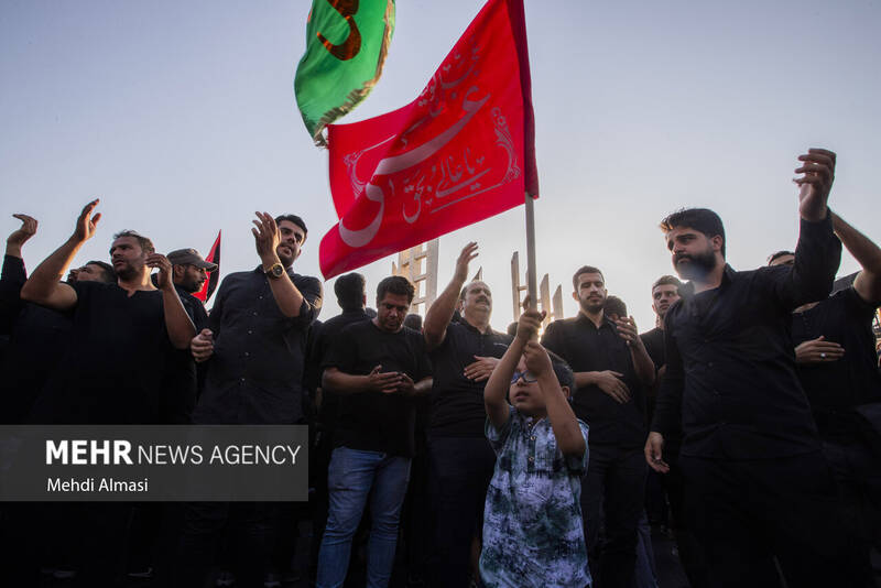 یوم العباس هشتم محرم در زنجان