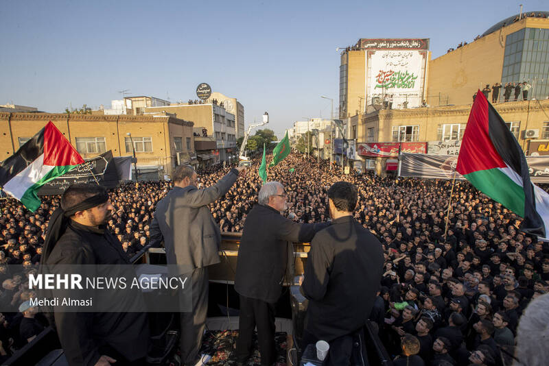 یوم العباس هشتم محرم در زنجان