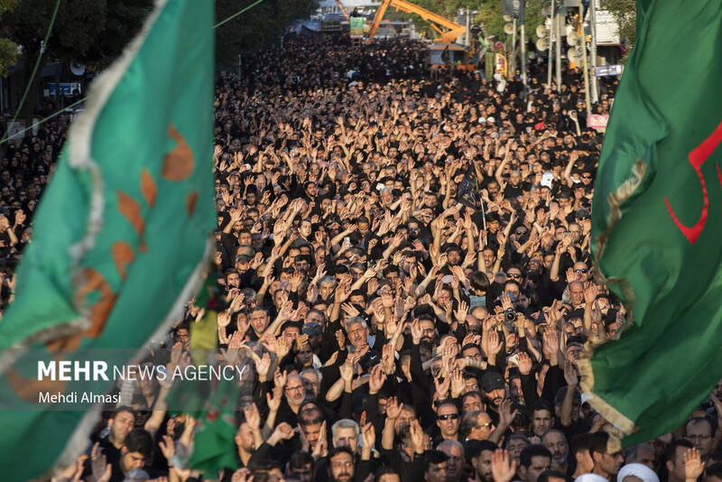 یوم العباس هشتم محرم در زنجان