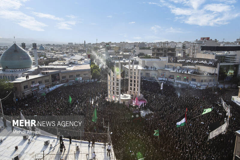 یوم العباس هشتم محرم در زنجان