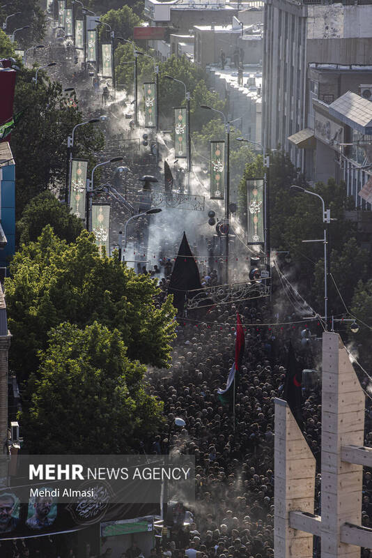 یوم العباس هشتم محرم در زنجان