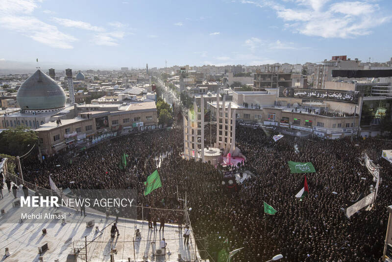 یوم العباس هشتم محرم در زنجان