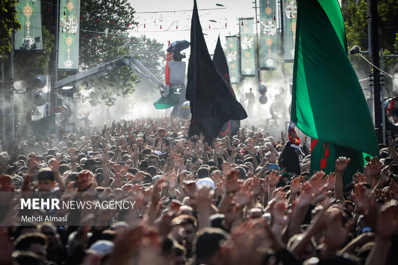 یوم العباس هشتم محرم در زنجان