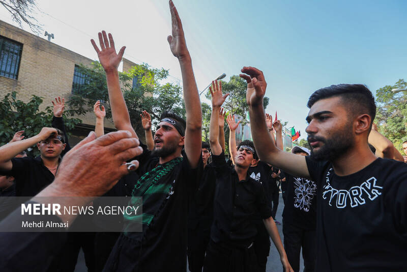 یوم العباس هشتم محرم در زنجان