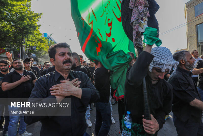 یوم العباس هشتم محرم در زنجان