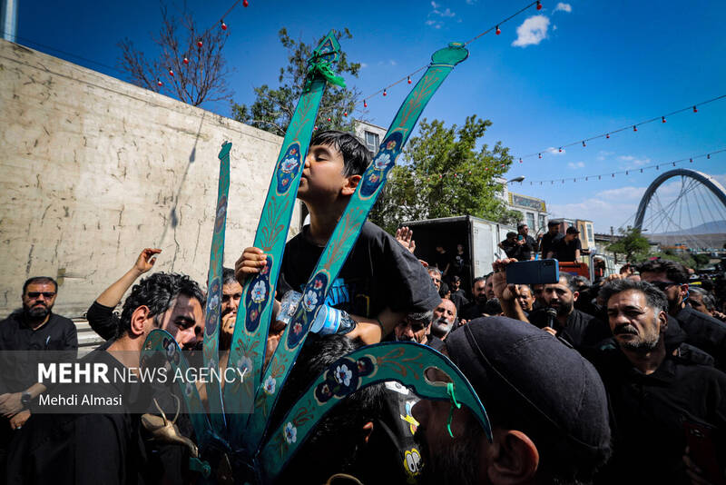 یوم العباس هشتم محرم در زنجان