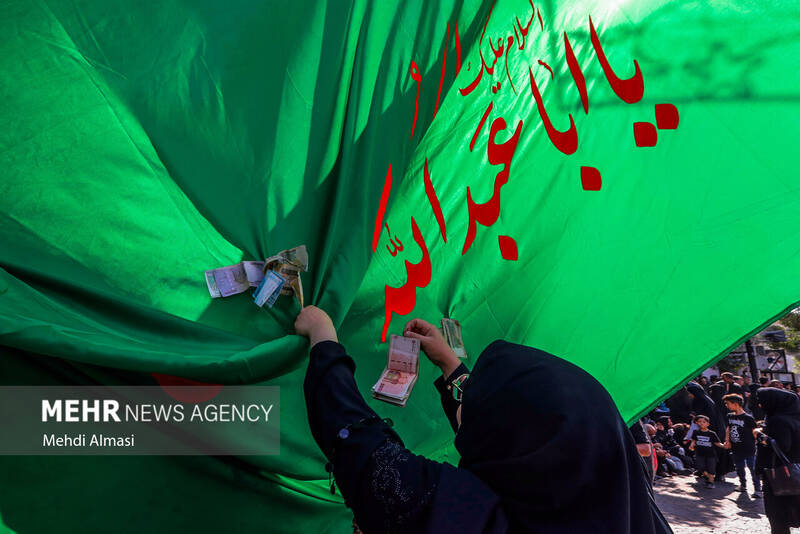 یوم العباس هشتم محرم در زنجان