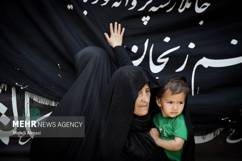 یوم العباس هشتم محرم در زنجان