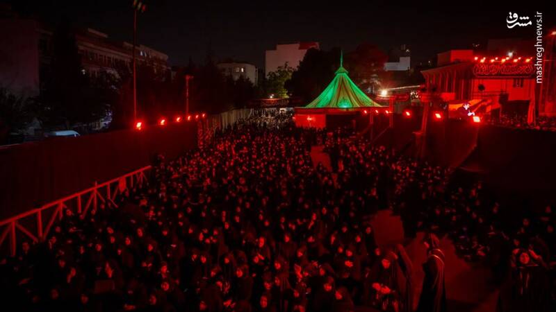 ایران یکپارچه عزادار حسین بن علی(ع) +فیلم و عکس