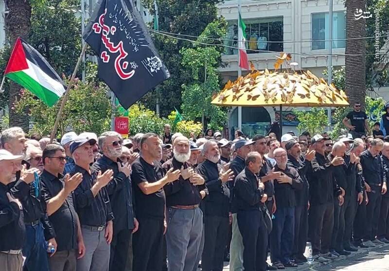 انزجار گیلانیها از شمر زمانه + فیلم و عکس