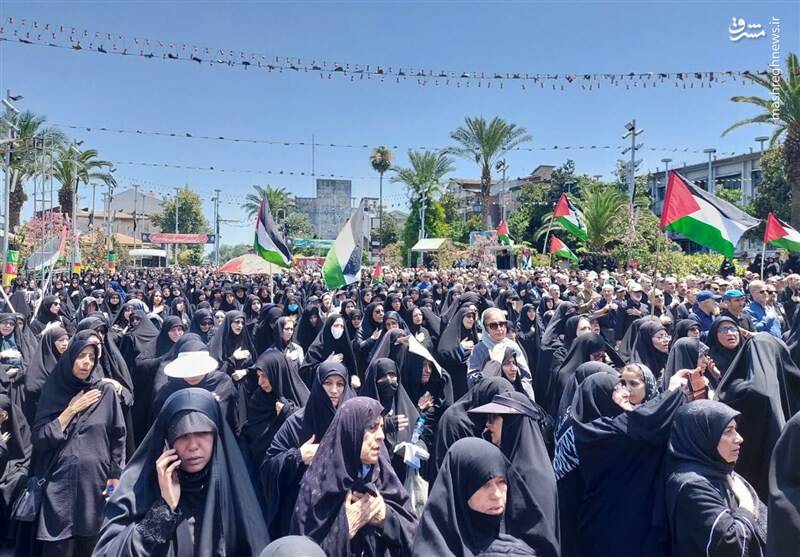 انزجار گیلانیها از شمر زمانه + فیلم و عکس