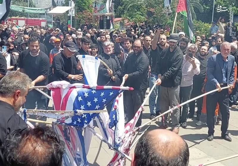 انزجار گیلانیها از شمر زمانه + فیلم و عکس