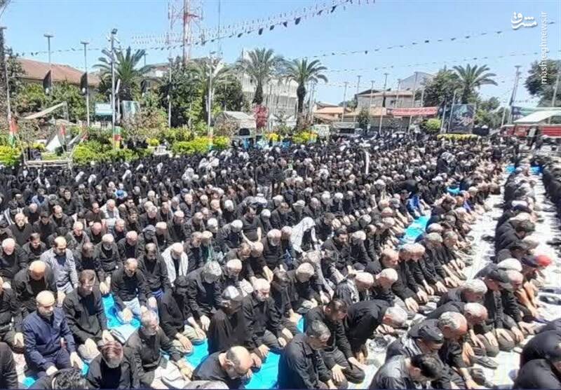 انزجار گیلانیها از شمر زمانه + فیلم و عکس