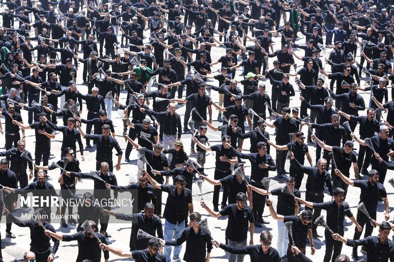 آئین نخل گردانی شهرستان جاجرم-عاشورا