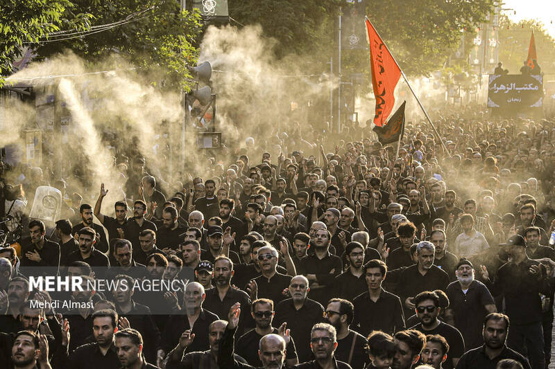 دسته عزاداری مکتب الزهرا(س) زنجان