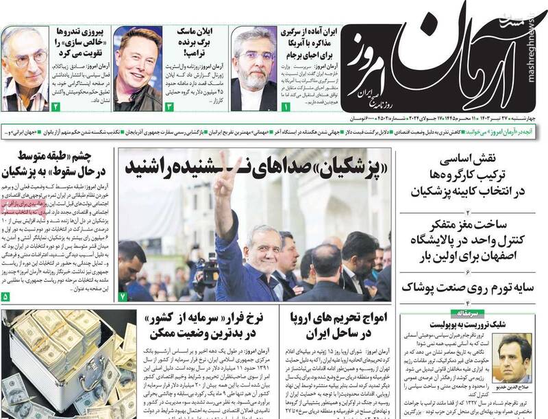 اعضای دبیرخانه شورای راهبردی انتخاب کابینه پزشکیان چه کسانی هستند؟/ کمیتههای پیشنهاد دهنده وزرای دولت چهاردهم شفاف نیستند!