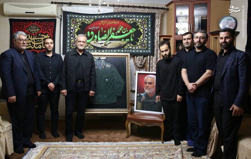 پزشکیان: با تأسی به مرام شهید سلیمانی مشکلات کشور را حل کنیم