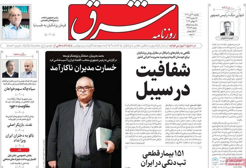 سهمخواهی از پزشکیان نه تنها نادرست بلکه رویکردی فاسد است/ اصلاحطلبان ساختاری دوباره آدرس غلط داند!