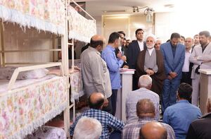 عکس/ بازدید رئیس قوه قضاییه از زندان مرکزی شهرکرد