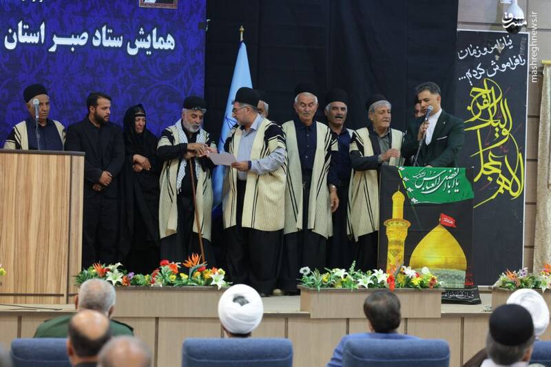 سازش دو طایفه پس از سه سال با حضور رئیس عدلیه+ عکس