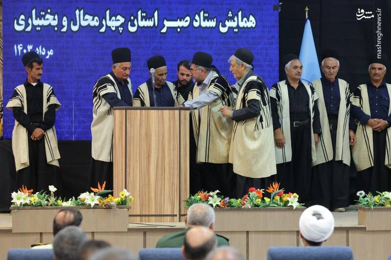 سازش دو طایفه پس از سه سال با حضور رئیس عدلیه+ عکس