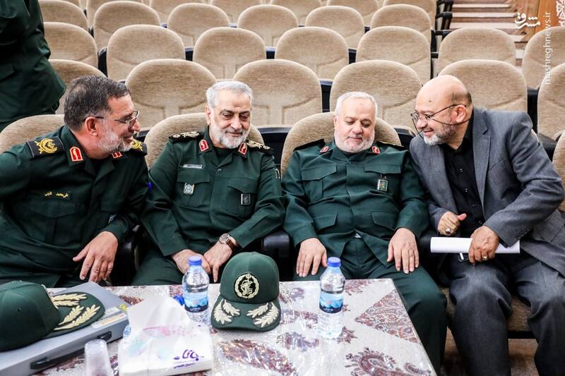 عکس/ مراسم تکریم و معارفه معاون روابط عمومی کل سپاه