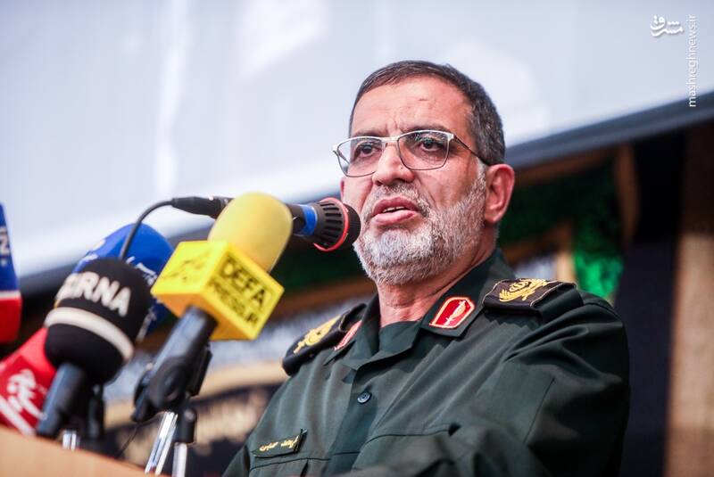 عکس/ مراسم تکریم و معارفه معاون روابط عمومی کل سپاه