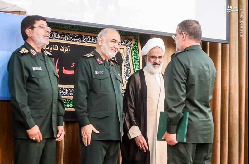 عکس/ مراسم تکریم و معارفه معاون روابط عمومی کل سپاه