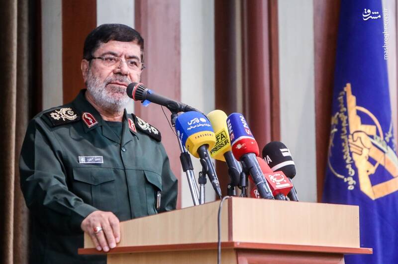 عکس/ مراسم تکریم و معارفه معاون روابط عمومی کل سپاه