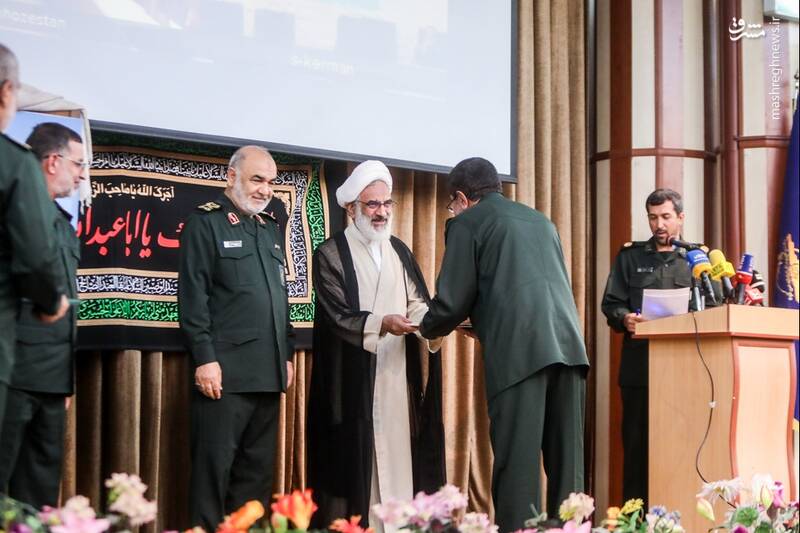 عکس/ مراسم تکریم و معارفه معاون روابط عمومی کل سپاه