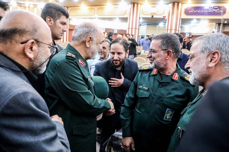 عکس/ مراسم تکریم و معارفه معاون روابط عمومی کل سپاه