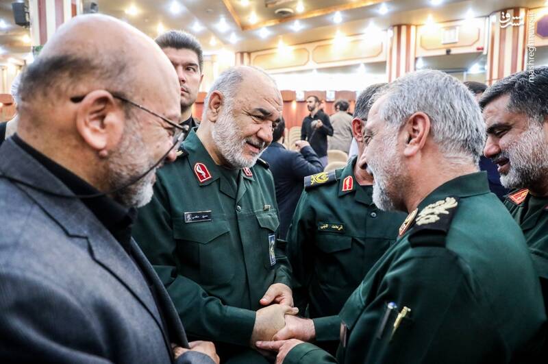 عکس/ مراسم تکریم و معارفه معاون روابط عمومی کل سپاه