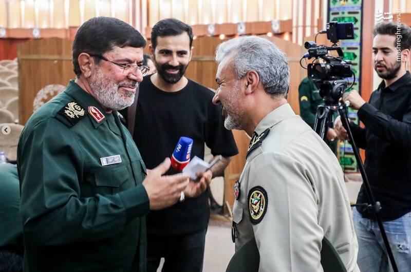 عکس/ مراسم تکریم و معارفه معاون روابط عمومی کل سپاه