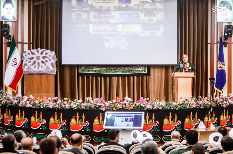 عکس/ مراسم تکریم و معارفه معاون روابط عمومی کل سپاه