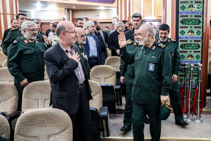 عکس/ مراسم تکریم و معارفه معاون روابط عمومی کل سپاه