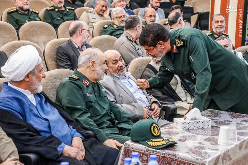 عکس/ مراسم تکریم و معارفه معاون روابط عمومی کل سپاه