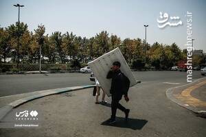 عکس/ حرارت در پایتخت