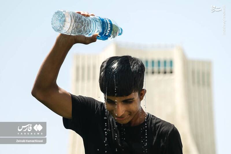 عکس/ حرارت در پایتخت