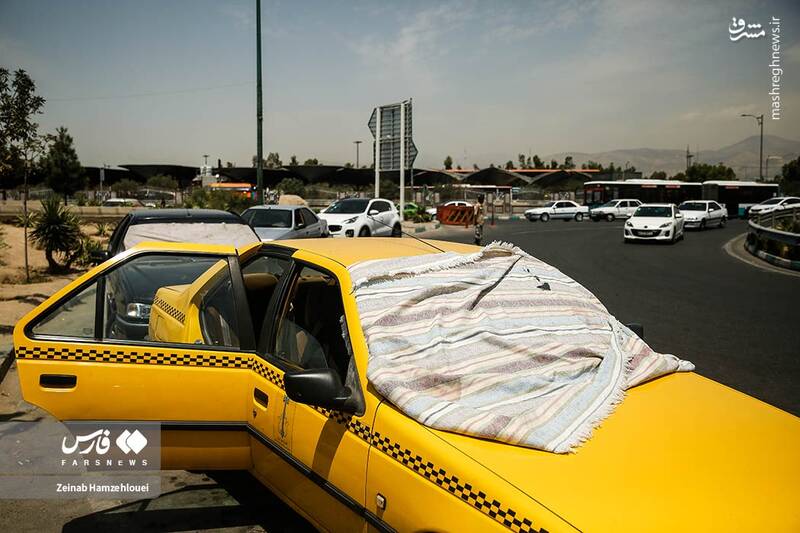 عکس/ حرارت در پایتخت