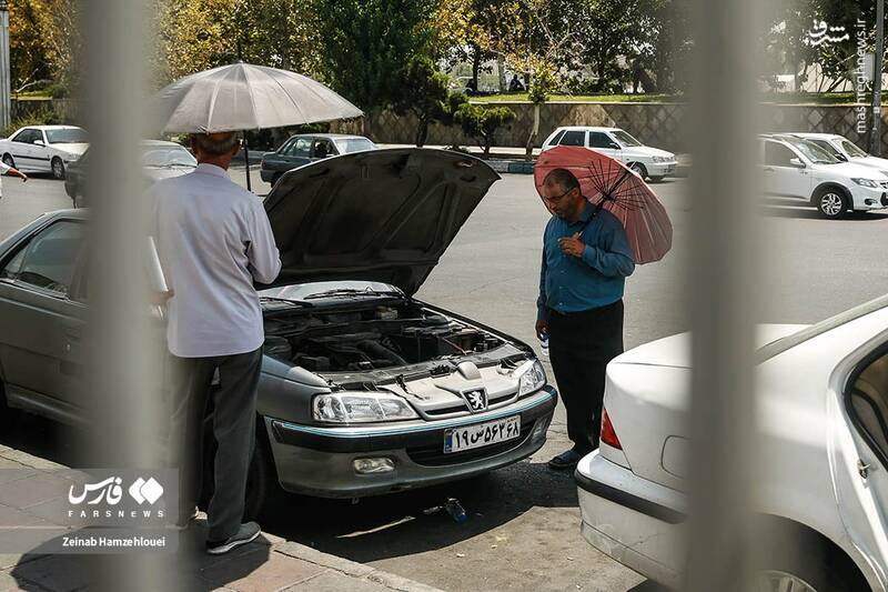 عکس/ حرارت در پایتخت